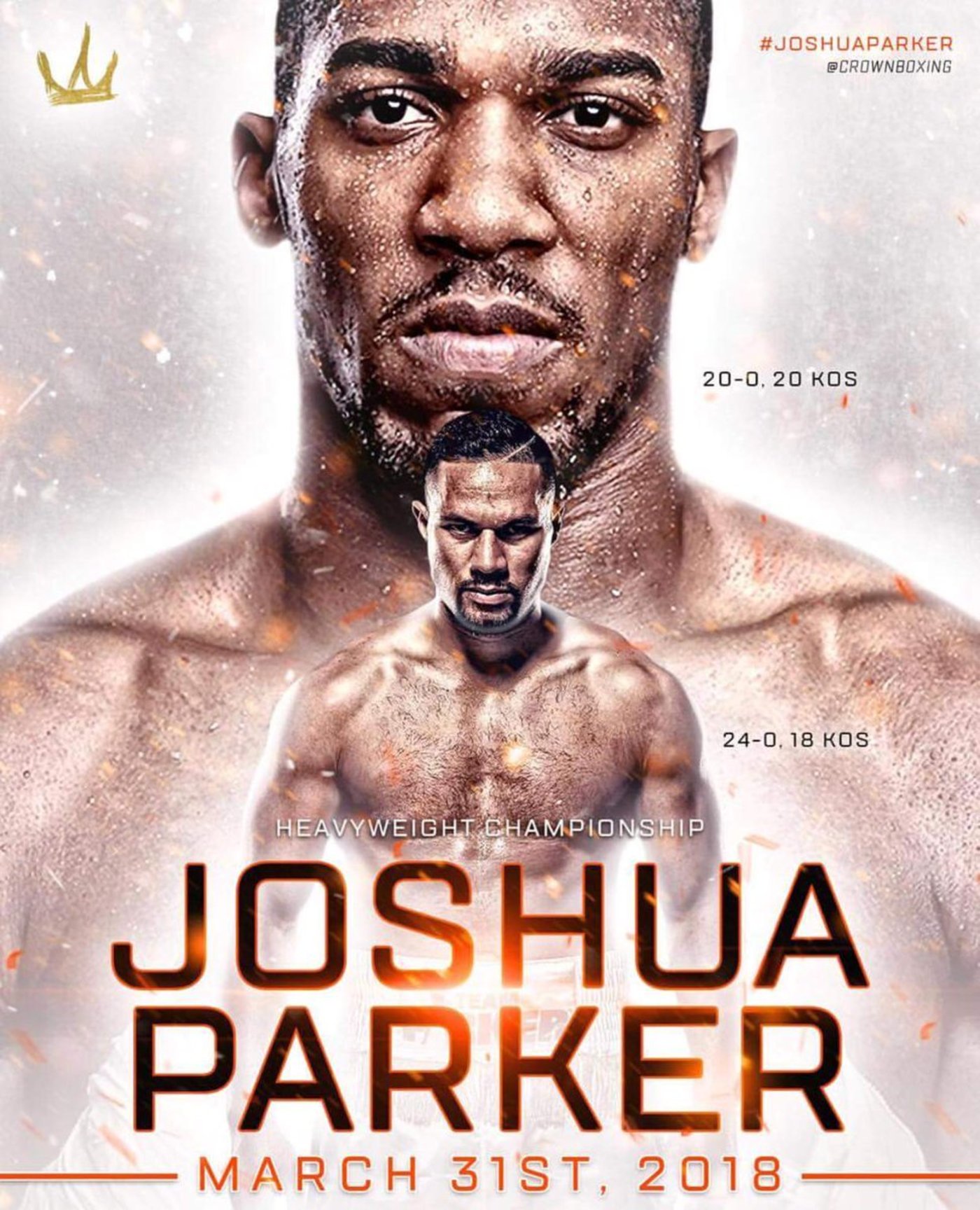 Joshua vs Parker Poster