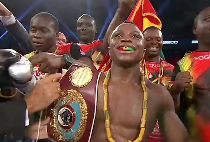 Isaac Dogboe entthront WBO-Weltmeister Jessie Magdaleno