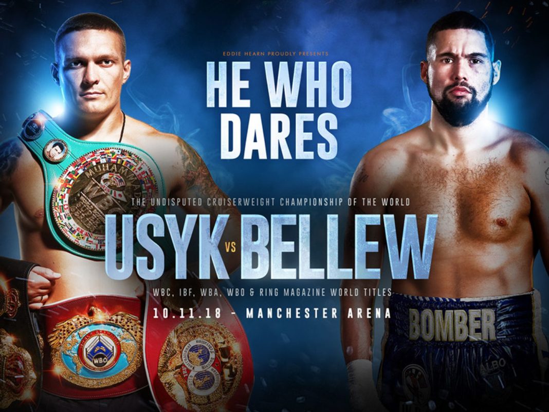 Usyk vs. Bellew: das offizielle Wiegen zum Showdown in Manchester