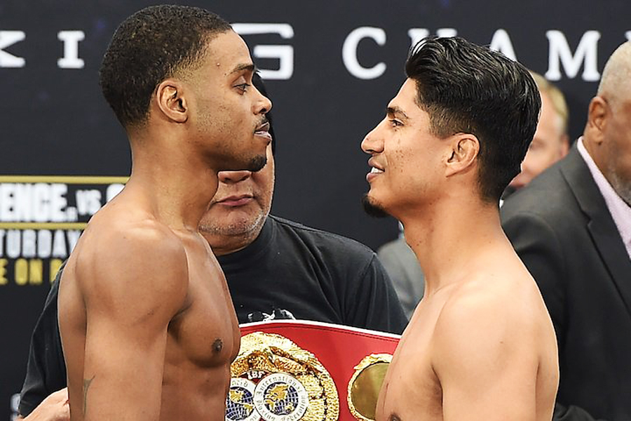 Errol Spence vs Mikey Garcia - Das offizielle Wiegen