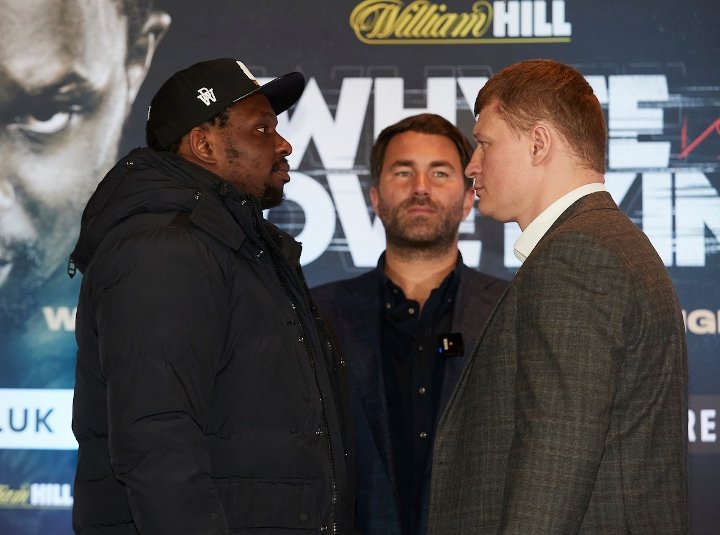 Dillian Whyte vs. Alexander Povetkin am 2. Mai in Manchster!