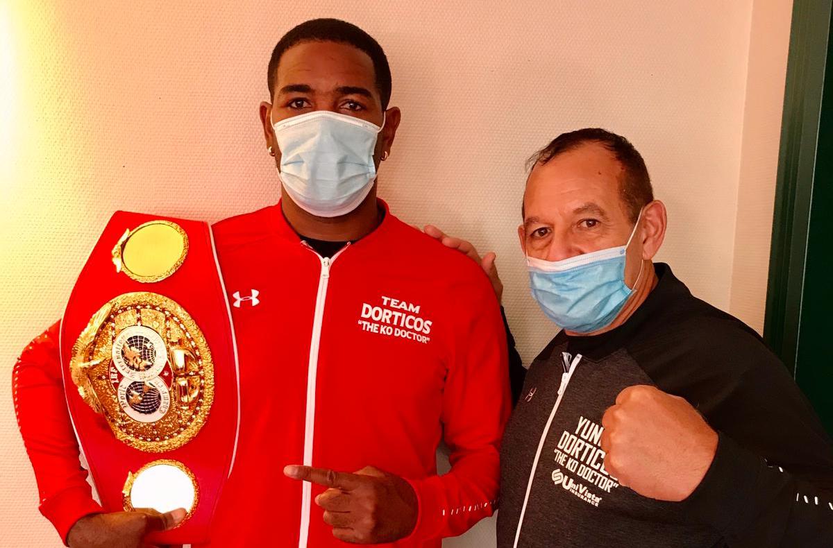 Yuniel Dorticos mit Trainer Pedro Roque