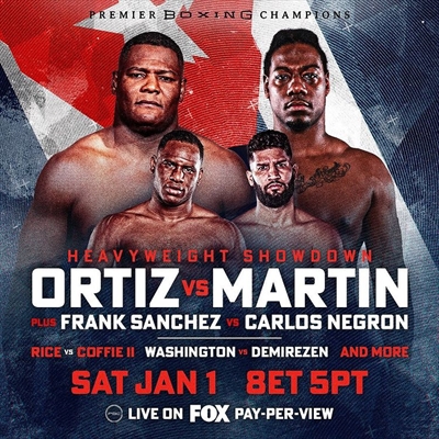 Luis Ortiz vs Charles Martin Fight-Poster